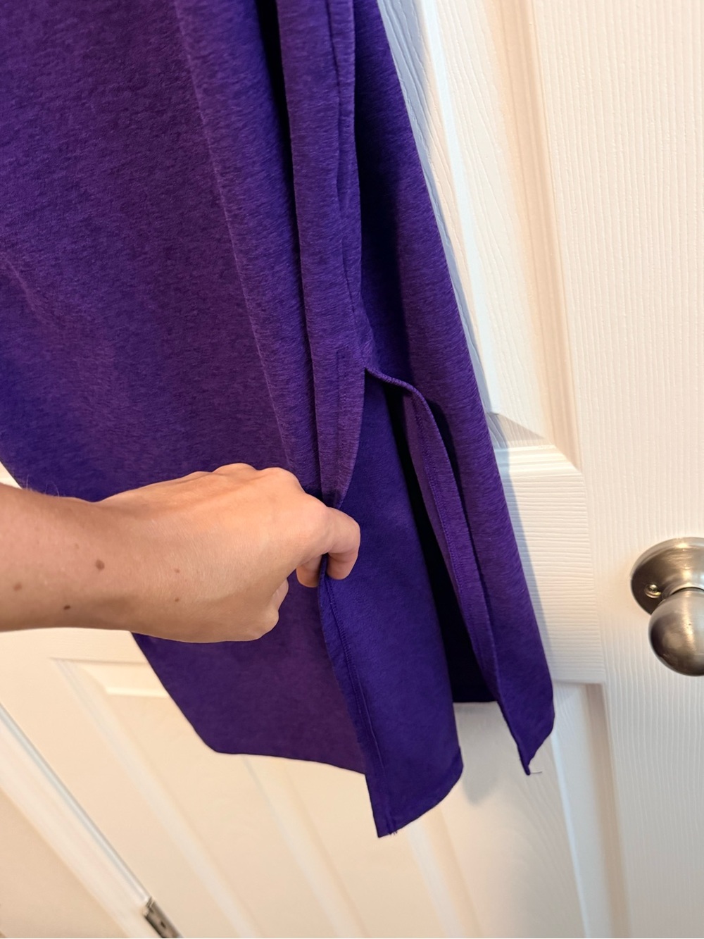 Beyond Yoga Purple Midi Tank Sheath Dress - Picture 3 of 7